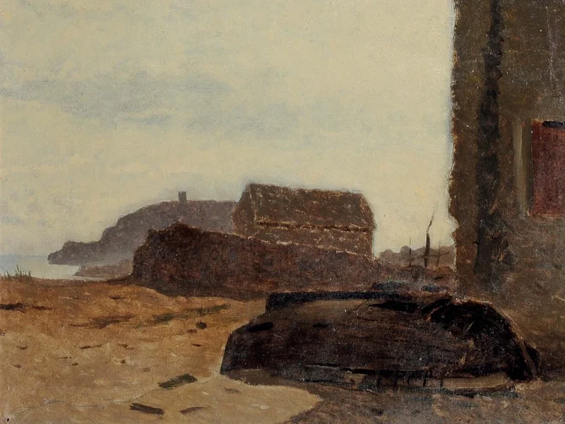 1835-Benedetto Musso - Isola Gallinara vista da Albenga